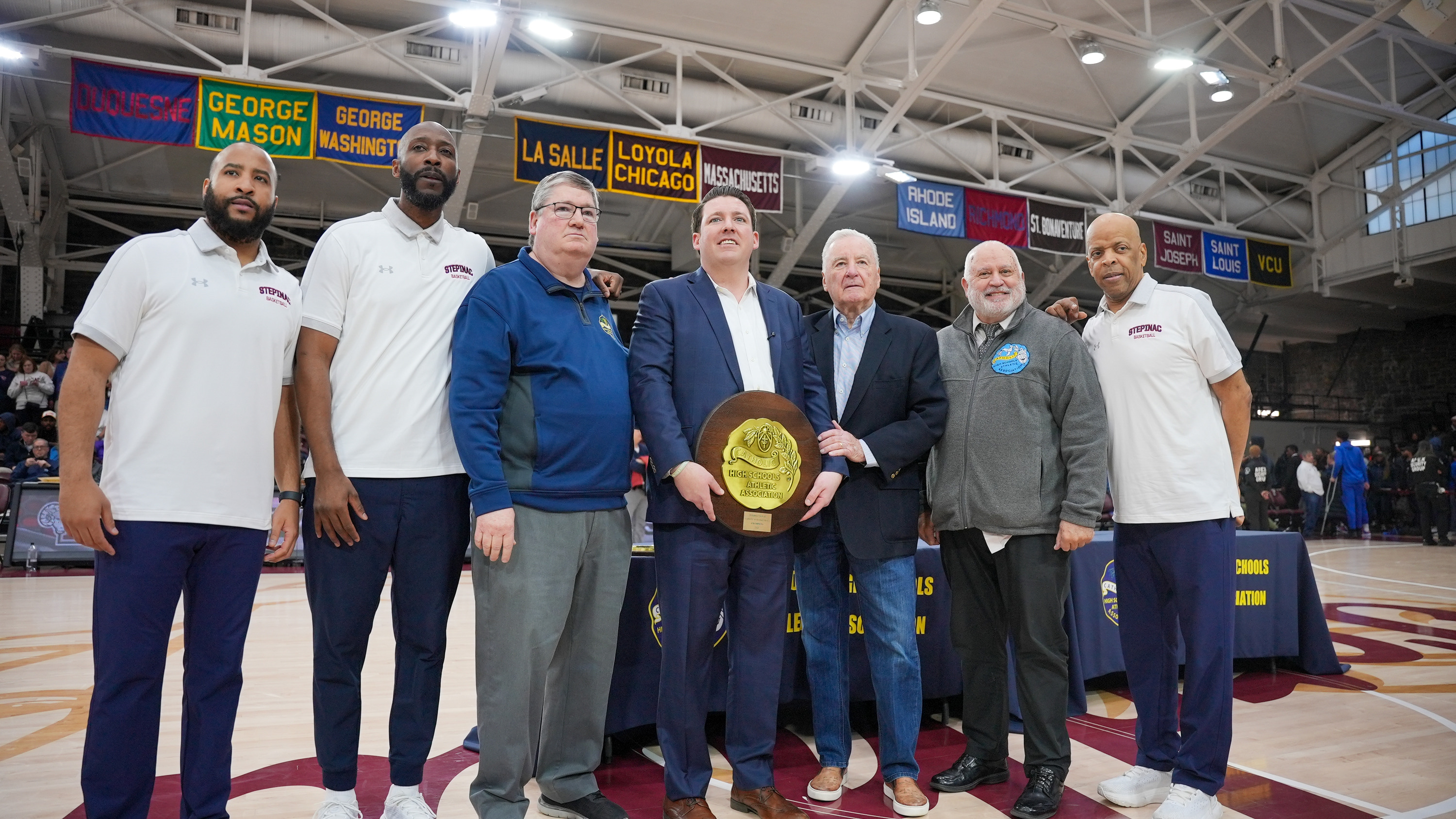 Stepinac CHSAA AA championship celebration